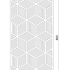 Wanddecoratie Patroon 1.0 Zwart (RAL9005) S