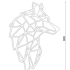 Wanddecoratie Wolf 2.0 Cortenstaal S