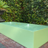 Aluminium watertafel 200x80x40 cm - Andere RALkleur-Exclusief LED-verlichting