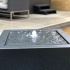 Aluminium watertafel 80x80x40 cm - Zwart (RAL9005) -Exclusief LED-verlichting