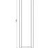 Gepoedercoat staal plantenbak Rechthoek 30x120 H=40 cm - Wit (RAL9010) ZONDER bodemplaat