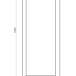 Gepoedercoat staal plantenbak Rechthoek 40x100 H=80 cm - Wit (RAL9010) ZONDER bodemplaat
