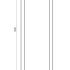 Gepoedercoat staal plantenbak Rechthoek 40x120 H=80 cm - Andere RALkleur - ZONDER bodemplaat