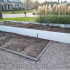 Gepoedercoat staal plantenbak Rechthoek XL 200x50 H=80 cm - Wit (RAL9010) MET bodemplaat