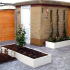 Gepoedercoat staal plantenbak Rechthoek XL 240x100 H=30 cm - Wit (RAL9010) ZONDER bodemplaat