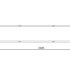Gepoedercoat staal plantenbak Rechthoek XL 360x60 H=60 cm - Antraciet (RAL7016) ZONDER bodemplaat