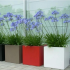 Gepoedercoat staal plantenbak Rechthoek XL 400x100 H=50 cm - Andere RALkleur - MET bodemplaat