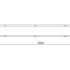 Gepoedercoat staal plantenbak Rechthoek XL 400x40 H=40 cm - Antraciet (RAL7016) MET bodemplaat