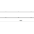 Gepoedercoat staal plantenbak Rechthoek XL 400x50 H=80 cm - Wit (RAL9010) ZONDER bodemplaat
