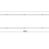 Gepoedercoat staal plantenbak Rechthoek XL 400x80 H=40 cm - Zwart (RAL9005) ZONDER bodemplaat