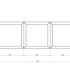 Gepoedercoat staal plantenbak Vierkant Trapmodel 3 stuks 50x50 H=40+60+80 cm - Andere RALkleur - ZONDER bodemplaat