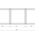 Gepoedercoat staal plantenbak Vierkant Trapmodel 3 stuks 80x80 H=40+60+80 cm - Andere RALkleur - ZONDER bodemplaat