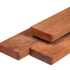 Hardhout timmerhout kunstmatig gedroogd 4.4x14.5x400cm geschaafd 4rh. 2xv