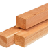 Red Class Wood timmerhout gedroogd. geschaafd 4rh 4.5x4.5x300 cm