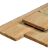 ME grenen tuinplank geimpregneerd 2.0x20.0x400cm fijnbezaagd scherpkantig