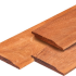 Hardhout rabatdelen halfhouts 1.6x14.0x400cm geschaafd