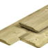 ACTIE NE vuren rabatdelen overhangend 1.9x14.5x300cm geschaafd geimpregneerd