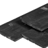 ACTIE NE vuren rabatdelen zwart gespoten 1.1/2.2x19.5x360cm Zweeds rabat