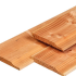 Douglas halfhouts rabat 1.8x14.5x300cm geschaafd. gedroogd