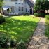 Cortenstaal kantopsluiting geplet 130mm (lengte strip 240 cm) complete set voor 24m1