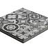 GeoProArte® Mosaic 60x60x4 Md Grey Deco