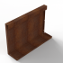 Bloembak Module+ Recht Paneel (A) 60x42 cm CORTEN