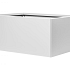 FST Bloembak vlak - WIT 60x90x60 cm