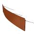 Borderpaneel flex 220x56 cm Corten