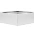 FST Bloembak vlak - WIT 180x180x60