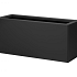 Plantenbak Vlak 90x30x60 cm GRAFIETZWART