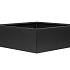 FST Bloembak vlak - GRAFIET ZWART 180x180x60