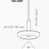 Sway Pendant Duo 100-230V Pearl Grey *SET*