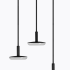 Sway Pendant Triple 100-230V Black *SET*