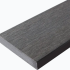 WPC 22.5x138mm Fiberdeck Dark Grey SE  kantplank massief L=300 cm