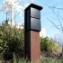 Glampère pro Dubbel stopcontact 1 wartel Corten