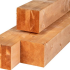Red Class Wood paal gedroogd. multi-gelamineerd. geschaafd 4rh 20.0x20.0x400 cm