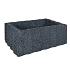 Beplantingselementen Ridgeflor Groot Zwart 60x40x25 cm