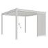 Aluminium overkapping Louvrepaneel 93 cm verticaal wit