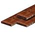 Angelim vermelho hardhout schothout 2x20x450 cm fijn bezaagd