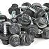Aquapan / Easypan schroeven - antraciet - 20 mm - doos van 40 stuks
