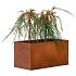 Bloembak cortenstaal Hudson 50x90x50 cm