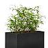 Bloembak Mohawk | zwart gepoedercoat staal 60x120x60 cm