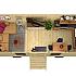 Circuswagen Barby | 19mm | vuren onbehandeld | 600x240 cm | excl | onderstel