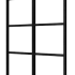 Complete set steellook glaswand zwart 165.2x224 cm