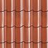 Dakpanprofielplaten terracotta per m²