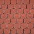 Dakshingles beverstaart rood - pak 3 m²