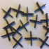 Gator voegkruis 5 mm short afbreekbaar 100 stuks per zak