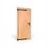Douglas enkele dichte deur B1000xH2050mm buitenmaat | linksdraaiend