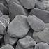 AG Flat pebbles zwart 30/60* mm Midibag 0,7m3