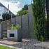 MUURELEMENT BLACK SLATE 250X50X4-6.5 CM